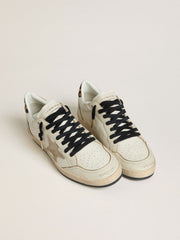 Women's Ball Star Wishes with suede star and leopard-print pony skin heel tab