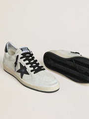 Women's Ball Star Wishes in nappa with black naplak star and heel tab