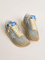 Women’s Marathon with light blue nylon upper and pastel blue star