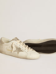 Women’s Super-Star in nappa leather with Swarovski crystal star and heel tab