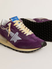 Women’s Marathon with purple nylon upper and white star