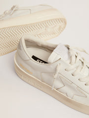 Women's Stardan sneakers in total white leather | Golden Goose
