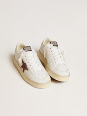 Women's Stardan in nappa with glitter star and metallic leather heel tab