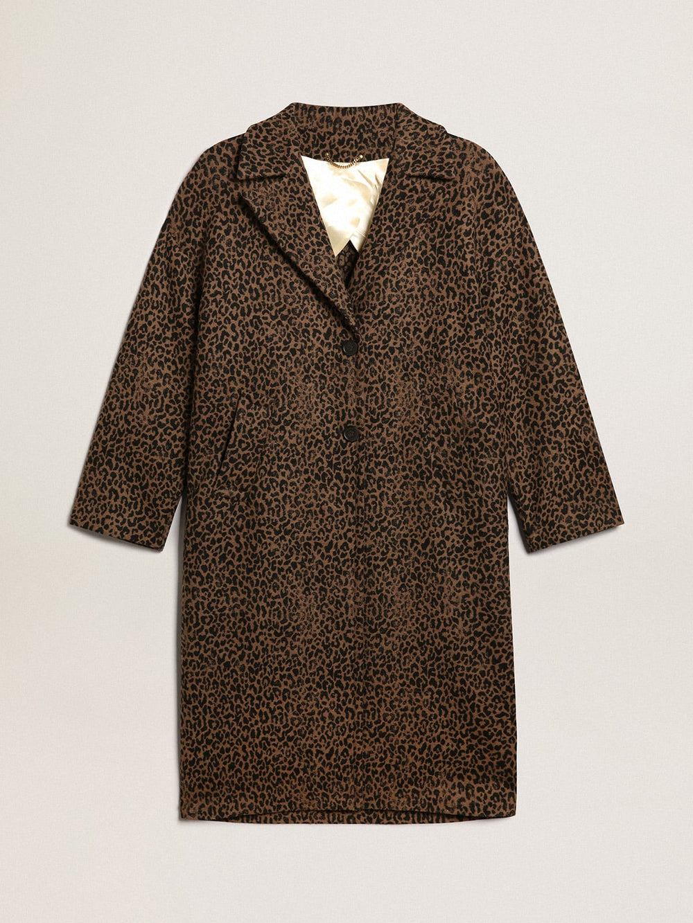 Women’s wool cocoon coat | Golden Goose