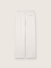 Star unisex sweatpants in gray melange fleece