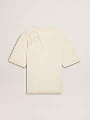 CNY worn-white relaxed fit T-shirt