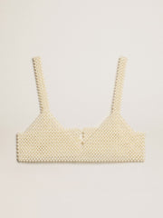 Women’s string of pearls top