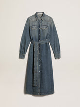 Women’s denim shirt dress | Golden Goose