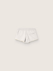 Star women’s shorts in gray melange fleece