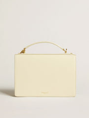 Venezia Bag in butter-colored boarded leather with double charm