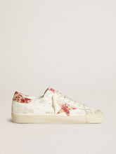 White Men's Super-Star LAB with rust-effect star and heel tab