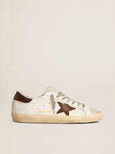 Men's Bio-based Super-Star with canvas star and dark brown leather heel tab