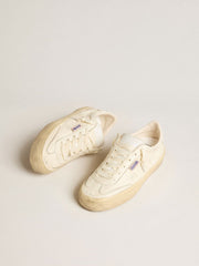 Soul Star in white nappa leather with white leather star
