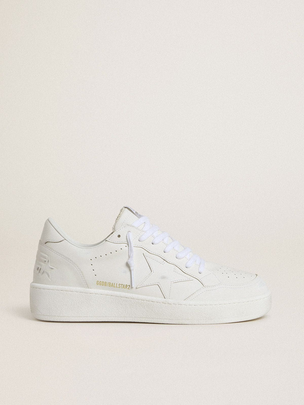 Men's Ball Star with white leather star and heel tab