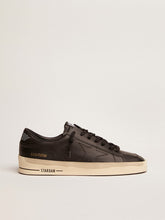 Men's Stardan in total black leather