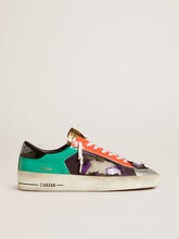 Men's Stardan LAB in patent leather and mesh with rubber star