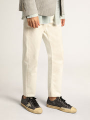 Men's V-Star in black canvas with ice-gray star and heel