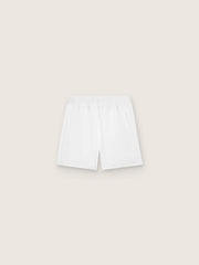 Men's white sports shorts