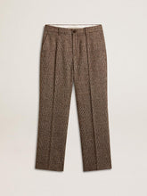 Men's soft houndstooth pants