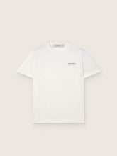Men's T-shirt in vintage white cotton jersey