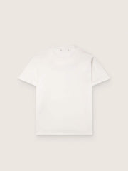 Men's T-shirt in vintage white cotton jersey