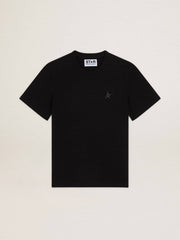 Black Star Collection T-shirt with tone-on-tone star on the front