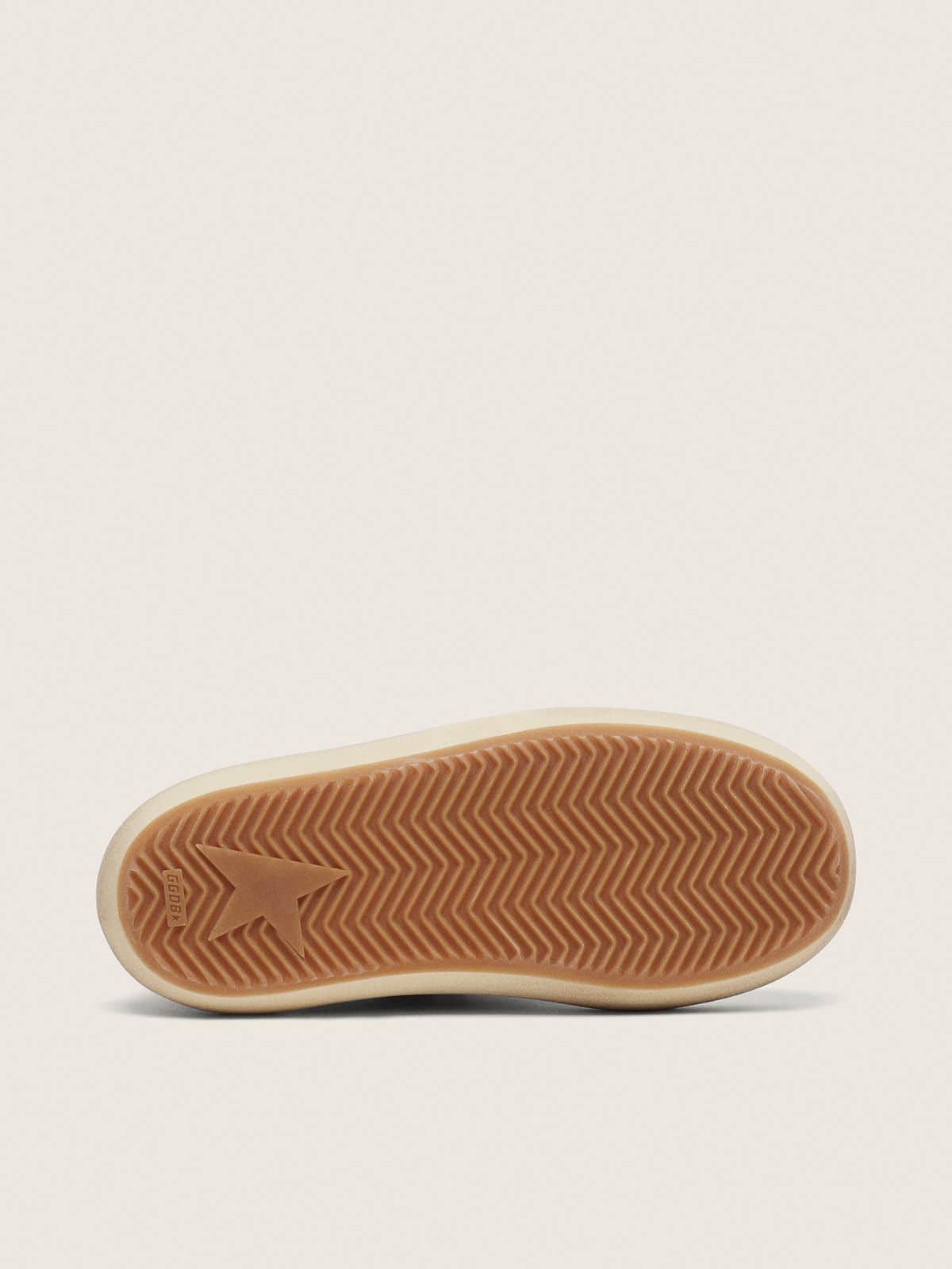 Women’s Space-Star in old rose suede with shearling lining