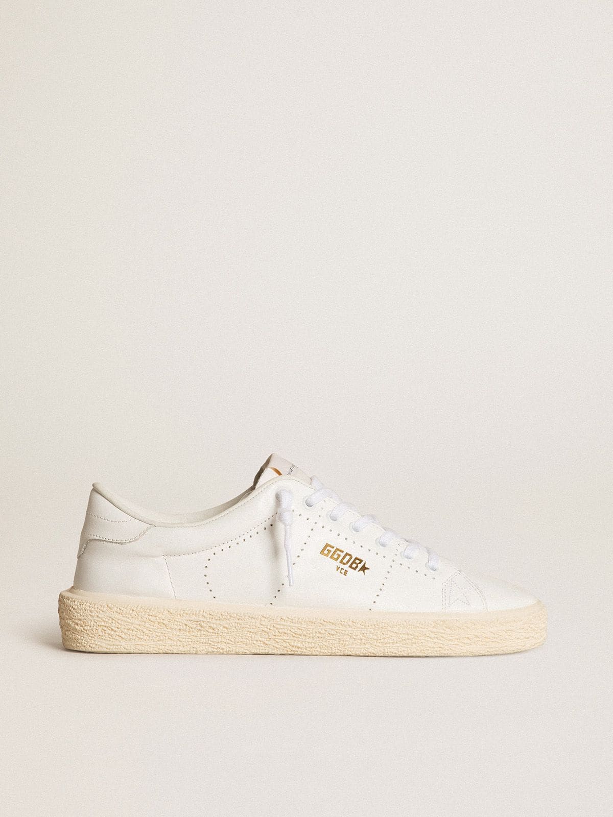Women’s Tennis in white leather