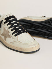 Women's Ball Star Wishes with suede star and leopard-print pony skin heel tab