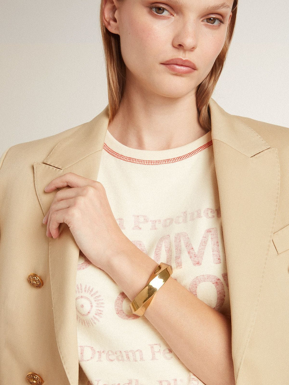 Gold bangle