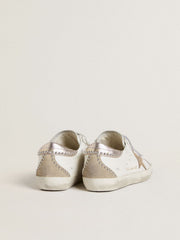 Women’s Old School LTD with rose gold metallic leather star and heel tab