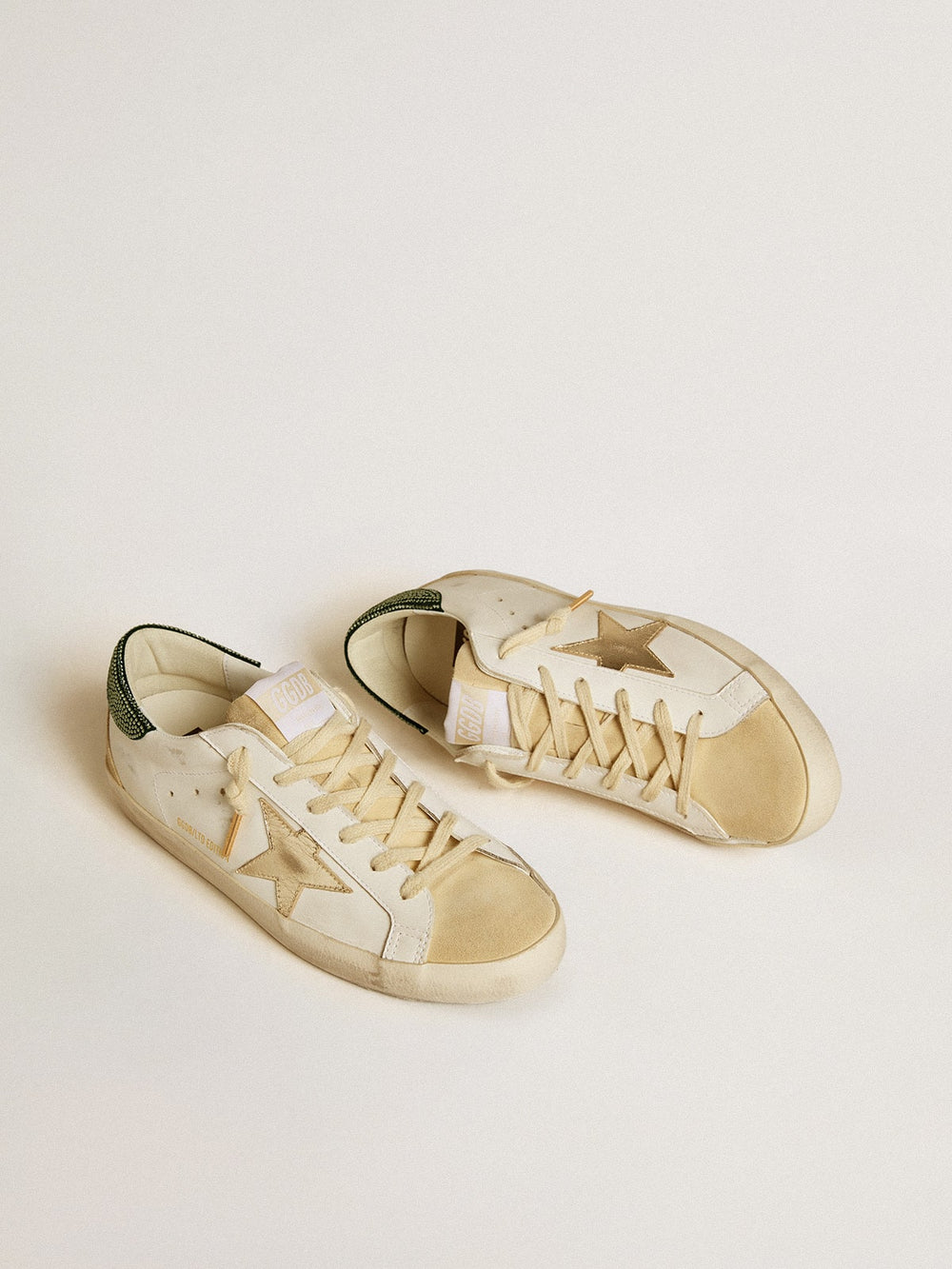 Women’s Super-Star LTD with leather star and Swarovski crystals heel tab