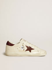 Women’s Super-Star  with suede star and heel tab with Swarovski crystals