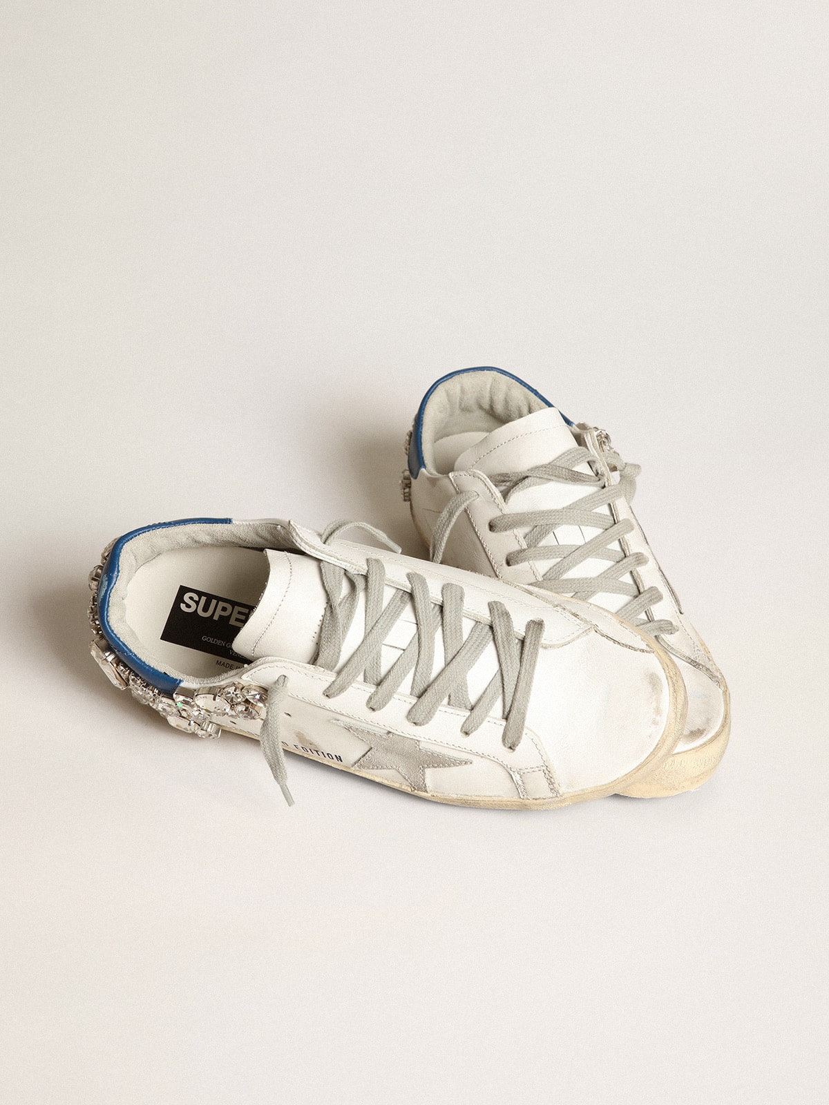 Women's Rhinestones Sneaker Super-Star | Golden Goose