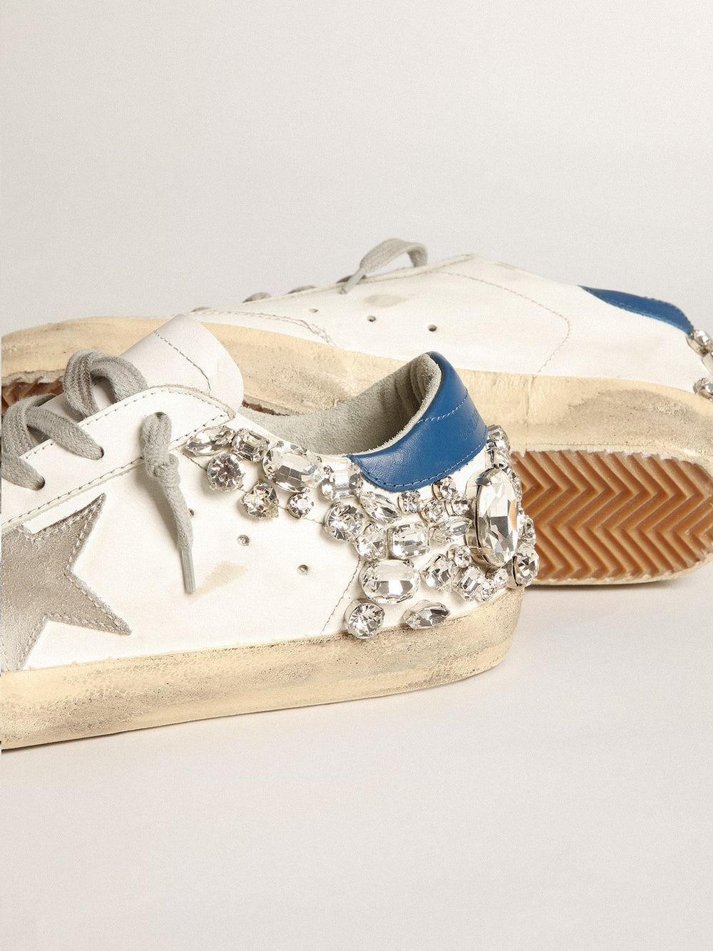 Women's Rhinestones Sneaker Super-Star | Golden Goose