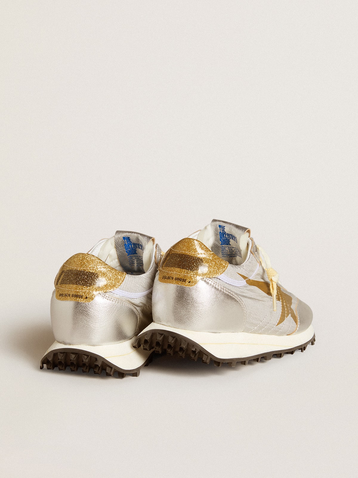 Women’s Marathon with silver ripstop nylon upper and gold star