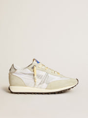 Women’s Marathon with white nylon upper and silver star