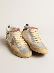 Mid Star LTD with silver metallic leather inserts and pink star