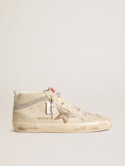 Women's Mid Star LTD with bronze leather star and Swarovski crystal flash