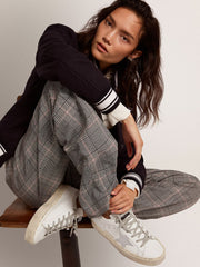 Women’s Hi Star sneakers with silver heel tab | Golden Goose