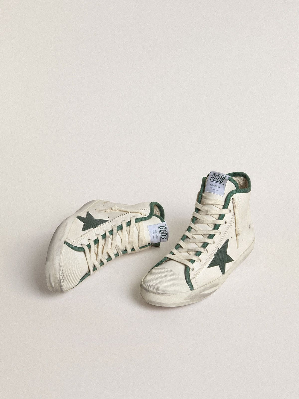 Women's Francy LTD in nappa leather with green rubber star