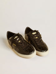 Women's Soul Star in black patent leather with black leather heel tab