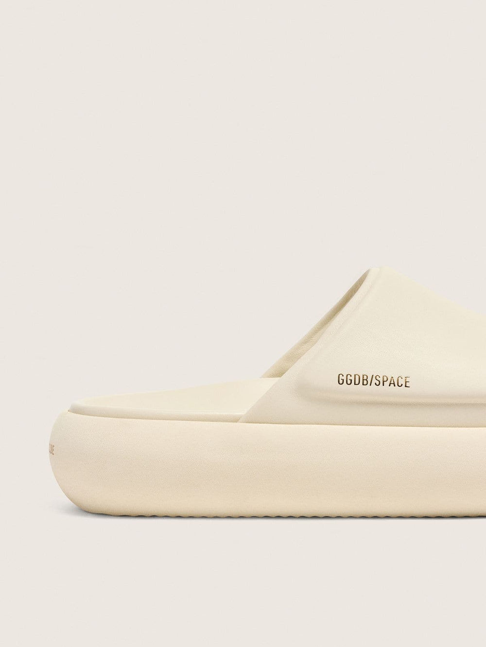 Women's Space-Star slip-ons in white leather