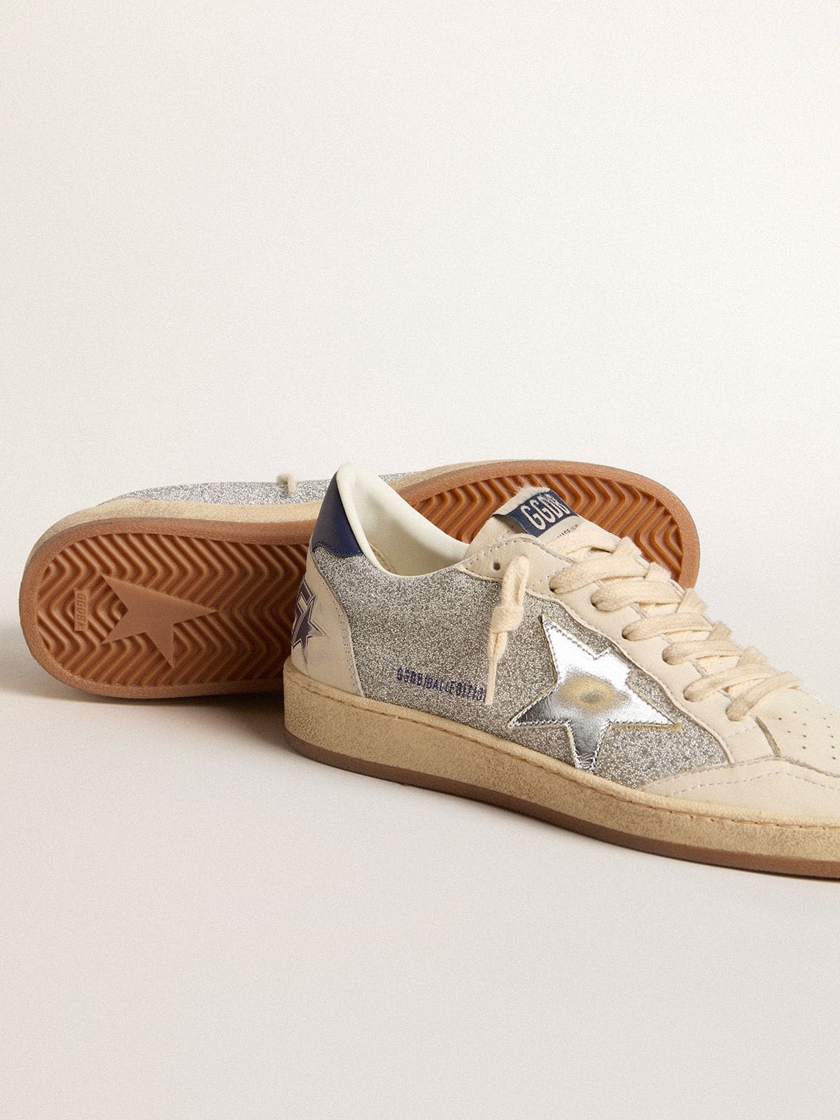 Women's Ball Star LTD in Swarovski crystals and leather with gold laminated star