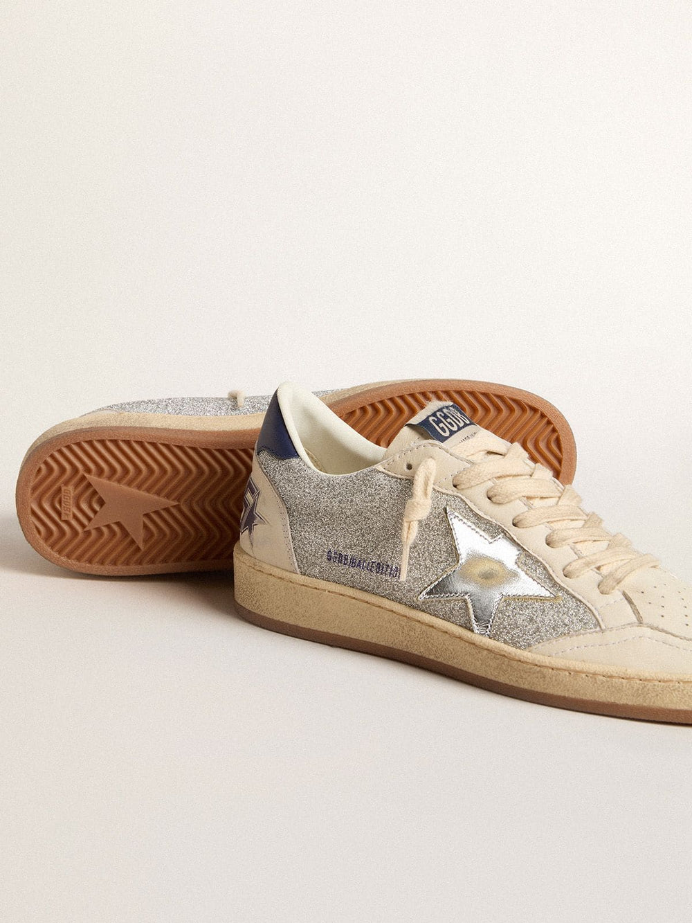 Women's Ball Star LTD in Swarovski crystals and leather with gold laminated star