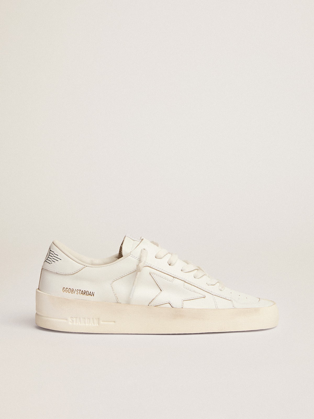 Women's Stardan sneakers in total white leather | Golden Goose