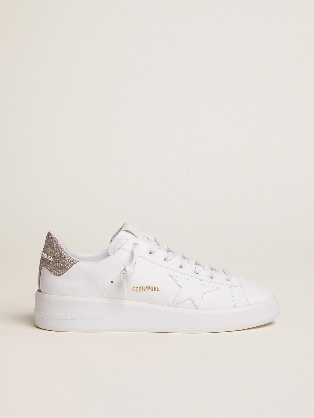Women's Purestar sneakers with glittery silver heel tab