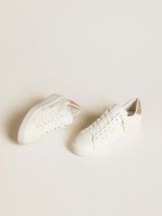 Purestar with leather star and suede heel tab with Swarovski crystals