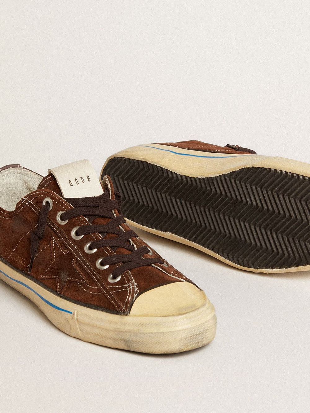 Women's V-Star LTD in suede with brown star
