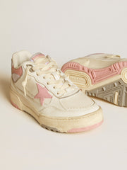 Women’s Forty2 with pink star and white leather heel tab